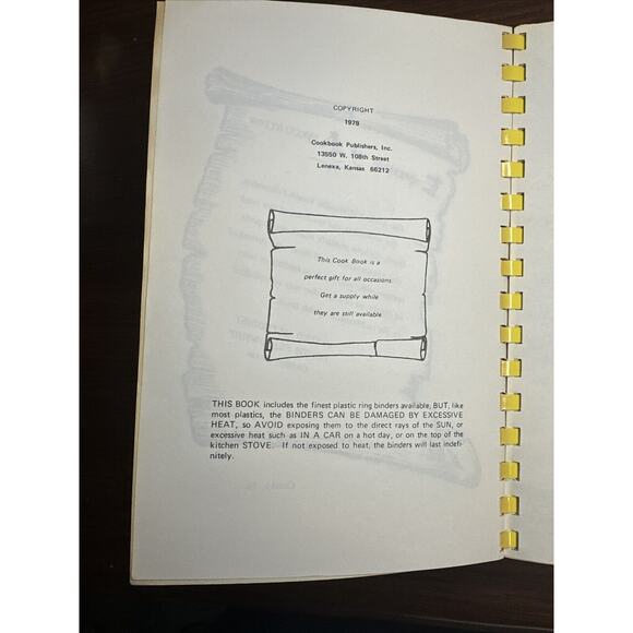 Outstanding Recipes From United Methodist Youth Spiral Bound Cookbook - 1978 - Picture 3 of 4